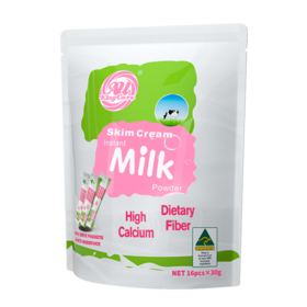 珍澳澳洲进口高钙脱脂速溶奶粉便携独立小条装成人青少年480g