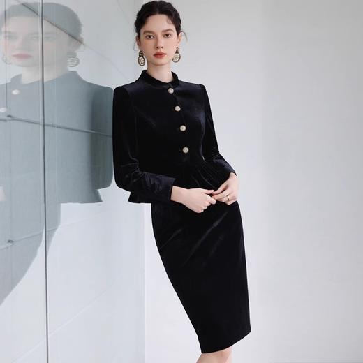 IWY/职场通勤黑色半裙职业套装春季高端时尚轻奢优雅两件套 24CS675 商品图2