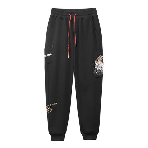 ONIARAI/鬼洗25春夏新品鬼和艺圣兽多袋针织男式休闲长裤 25B0811 商品图2