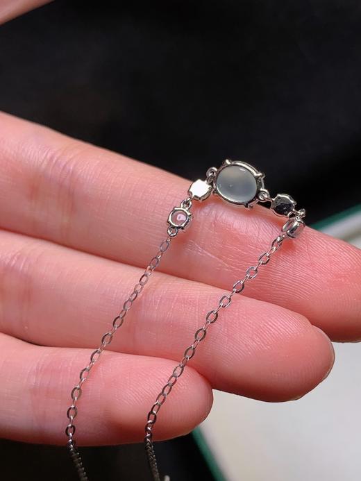 蛋面翡翠手链 商品图2