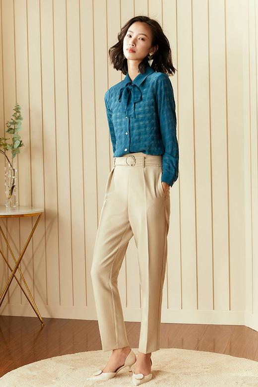 VIMLY/梵希蔓 提花格纹色织衬衣 11667 商品图1