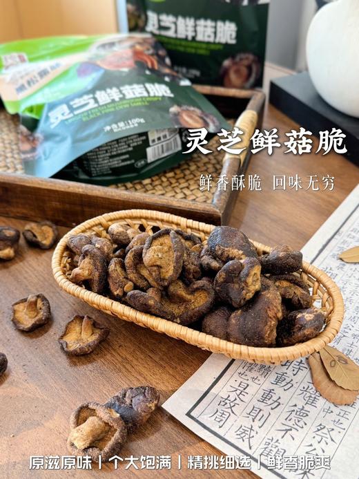 灵芝鲜菇脆 100g/袋 商品图1