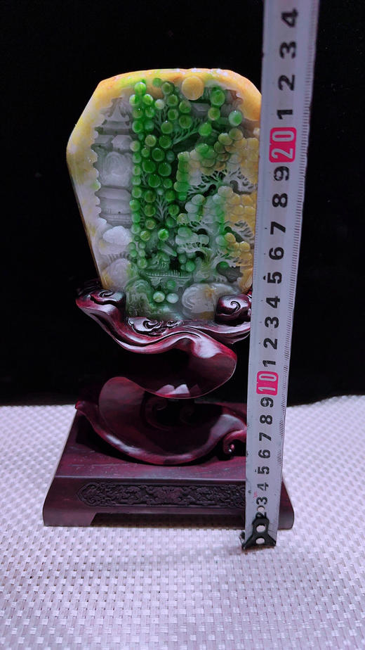 620852翡翠摆件【高山流水】 商品图2