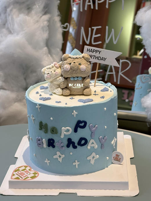 抱抱熊立体手绘蛋糕 商品图2