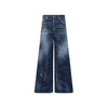 DSQUARED2 女士 Traveller  徽标标签简约休闲牛仔裤 深蓝色 S75LB1010 S30664 470 商品缩略图0