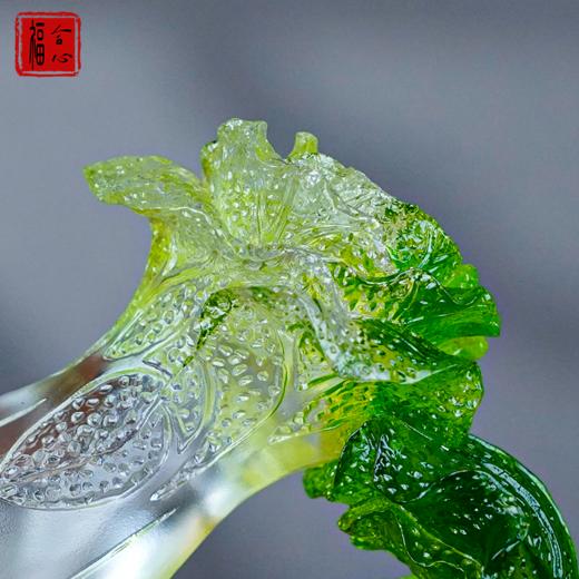 【蓝禧老师推荐】古法琉璃《百财有道》 商品图2