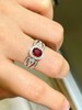 1ct刻面红宝石戒指 商品缩略图4