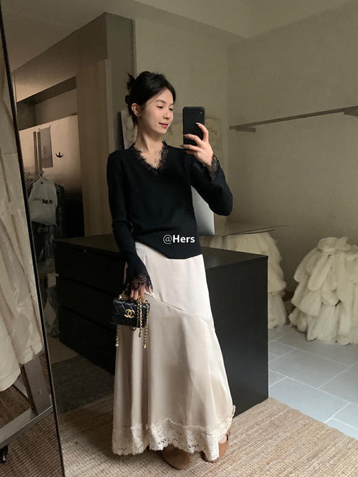 纯欲蕾丝打底 商品图3