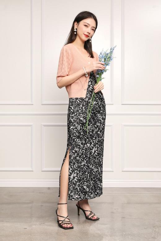 L.Fleuri 粉色开衫针织外套 11704 商品图1