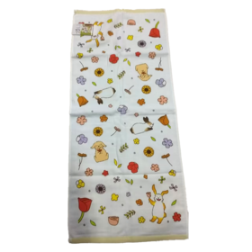 那须藤春暖花开毛巾34x78cm黄色90g