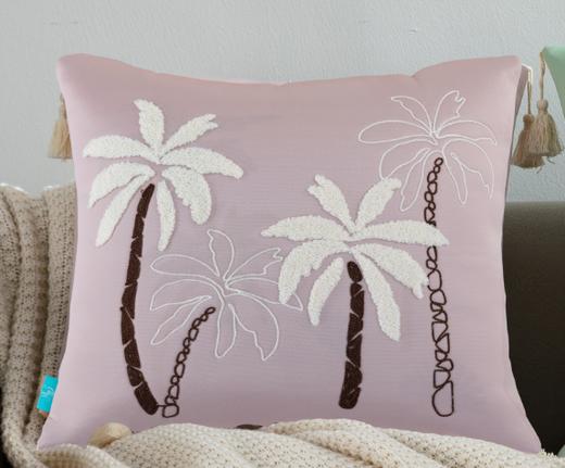 【新品】清柠刺绣抱枕 商品图2