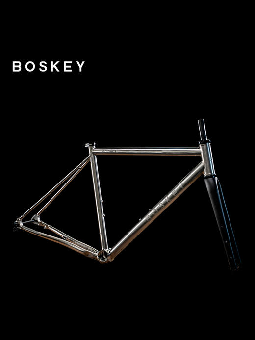BOSKEY不死骑 ArcherTi 钛合金Gravel 砾石越野公路桶轴电变瓜车 车架组 商品图2