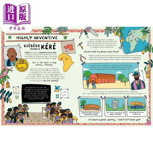 【中商原版】奇趣百科 2册 过山车及其他有趣发明 地球上那些奇奇怪怪的职业 英文原版进口 儿童科普绘本 知识百科图书 7岁+ 商品图3