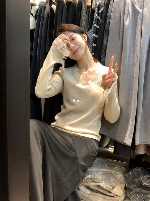 纯欲蕾丝打底 商品图1