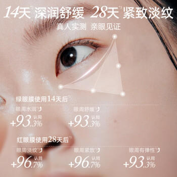 SHANGPREE香蒲丽红公主人参果眼膜贴60片淡化细纹抗皱紧致补水舒缓修护女 商品图2