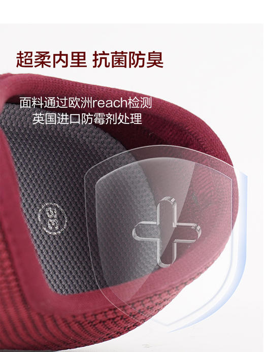 A7舒适老人鞋加宽抗菌防臭健步鞋 商品图1