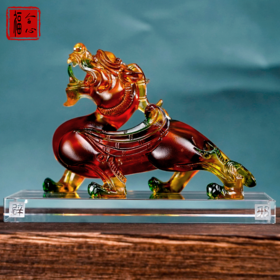 【易德老师推荐】古法琉璃貔貅（中）