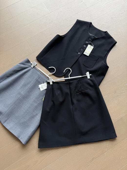 25早春--高品质西装马甲+半裙 套装【包邮+三天无理由退换】 商品图11