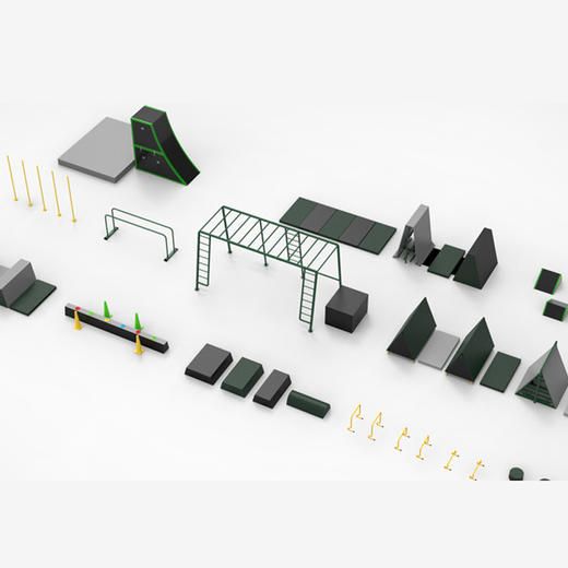 体能器材—组合云梯 商品图2