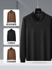 【新款DDA】大依优型大码青果领长袖T恤Polo衫加肥加大肥佬休闲商务宽松透气上衣打底 商品缩略图3