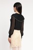 amadella 黑色斗篷领式针织上衣 11689 商品缩略图2