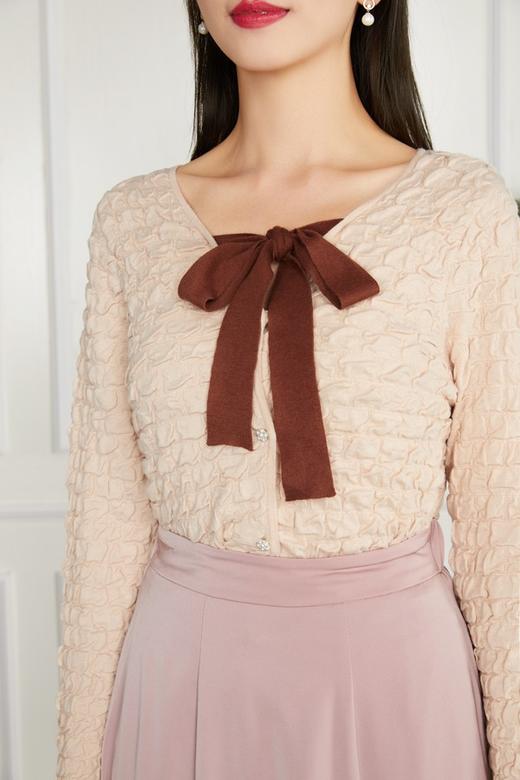 Le Malene 时尚减龄针织开衫上衣 11546 商品图3