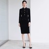 IWY/职场通勤黑色半裙职业套装春季高端时尚轻奢优雅两件套 24CS675 商品缩略图0