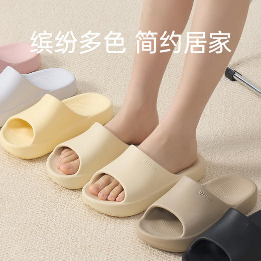 【2025新款】优调 冰砖凉拖UXT1356  踏面防滑颗粒，贴合脚掌不易打滑；又软又弹，久穿不易累脚；帮面加高设计，不压脚背，耐磨防滑软弹舒适； 商品图11