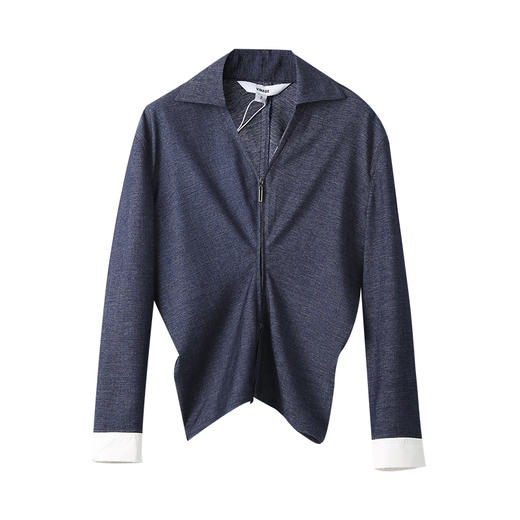 VIMAGE纬漫纪时尚显瘦简约通勤百搭收腰衬衫上衣春季新款V2313908 商品图6