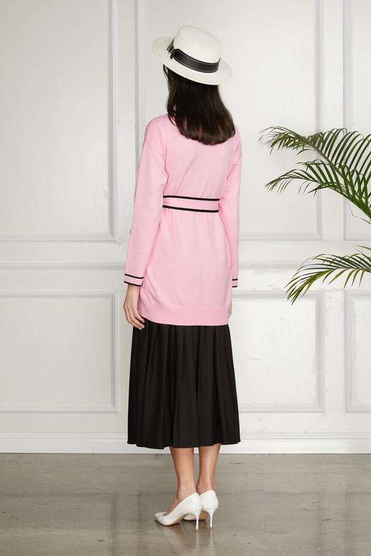 Le Malene 经典时尚粉色针织外套 11559 商品图2