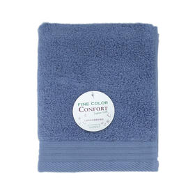 那须藤唯美素色无捻08-青蓝色面巾