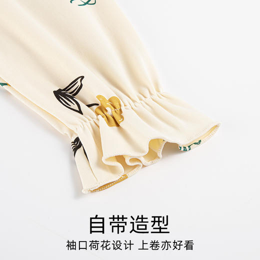 【情侣睡衣】春秋款 纯棉长袖睡裙女 秋季长款公主风家居服 男士休闲套装  商品图2