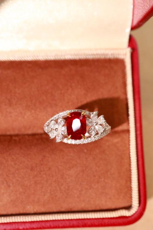 1.72ct刻面红宝石戒指 商品图3