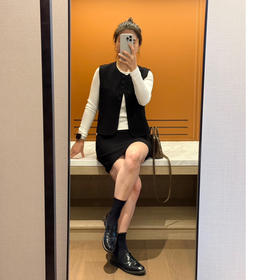 25早春--高品质西装马甲+半裙 套装【包邮+三天无理由退换】