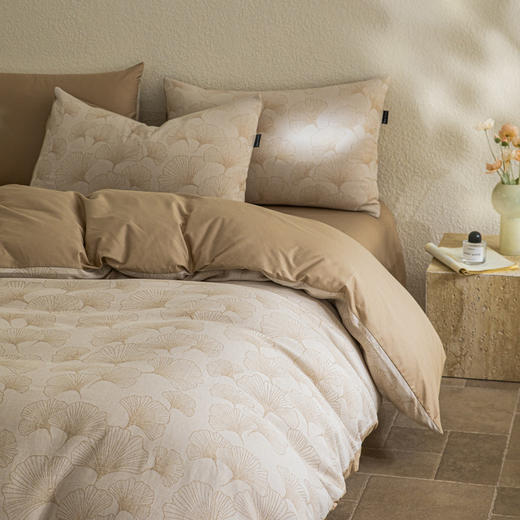 【宝藏睡感】全棉A类纯棉纱布四件套三层纱布色织提花+斜纹全棉 双人床儿童床学生床三件套 商品图2