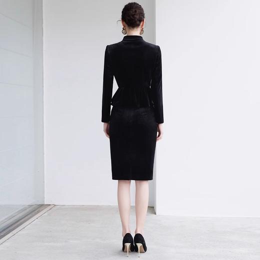 IWY/职场通勤黑色半裙职业套装春季高端时尚轻奢优雅两件套 24CS675 商品图4