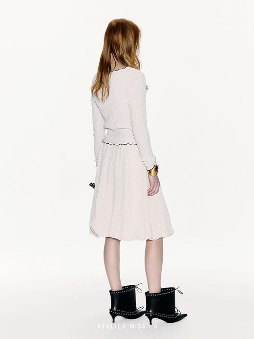 【云上起舞】泡泡肌理花苞半裙 商品图2