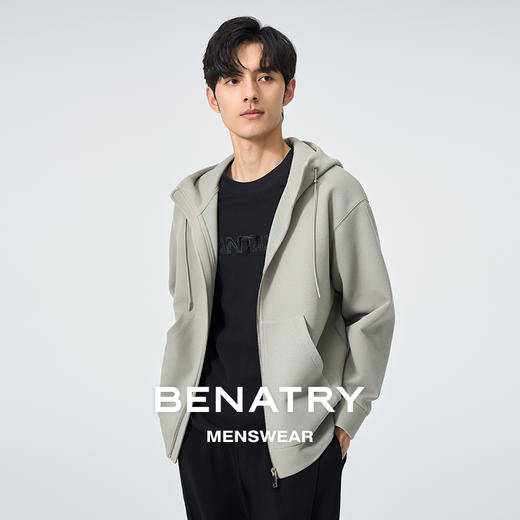 贝纳川连帽抽绳男士休闲夹克外套ECT100001 商品图2