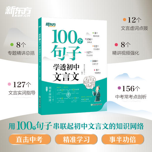 100个句子 学透初中文言文 商品图0