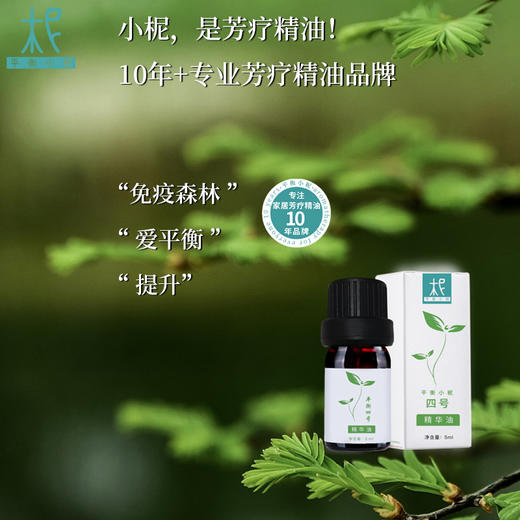 平衡小柅 4号 绿野森林 纯精油 5ml 复方纯精油  闻嗅 扩香  调油 洗发 商品图2