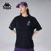 Kappa卡帕背靠背2025新款运动短袖情侣圆领T恤男美式宽松上衣女款 商品缩略图1