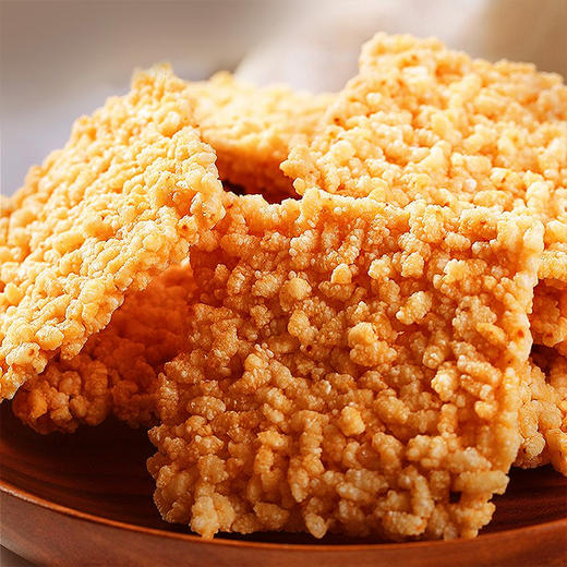 【味滋源】糯米锅巴 蟹黄咸味辣味牛肉味 糯米香辣锅巴 安徽特产小包装休闲零食品 商品图3