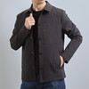 【新款DWD】大依优型加肥加大码休闲翻领夹克高级春秋新款商务夹克衫上衣男士 商品缩略图2