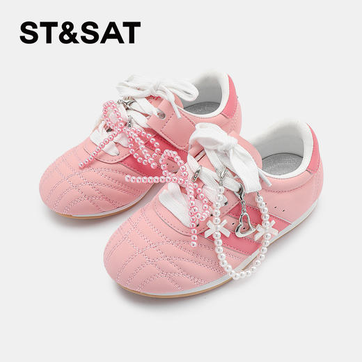 【童鞋】星期六休闲百搭舒适软底男女童德训鞋SSD1192L20 商品图3