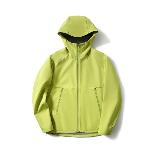 满分性价比！2025年新款3D立体户外三防面料情侣款连帽防风防泼水软壳衣！ 商品图2