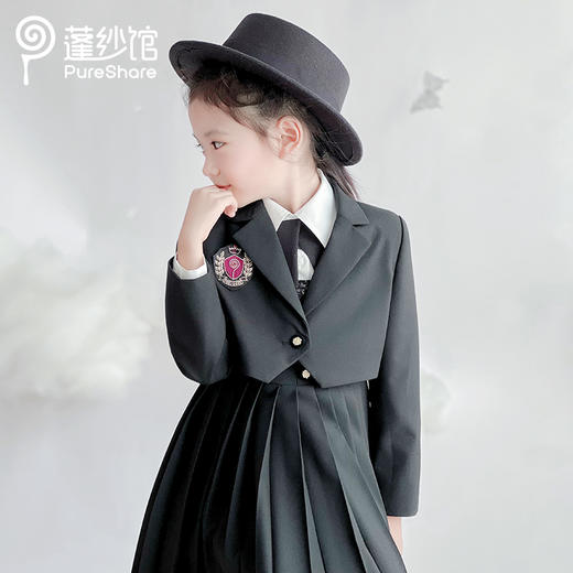 PureShare 学院风曼哈顿女孩连衣裙 商品图2