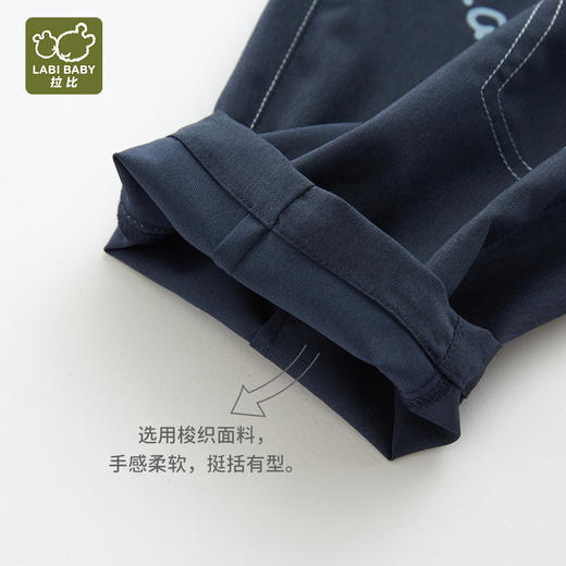 拉比-童衣类（春）I5自然小熊长裤牛仔（PH) 商品图4