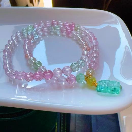 5mm-6mm多圈碧玺手链 商品图1