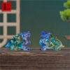 【易德老师推荐】古法雌雄貔貅一对（小） 商品缩略图0