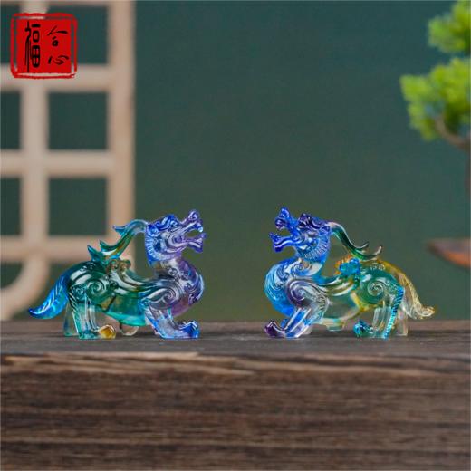 【易德老师推荐】古法雌雄貔貅一对（小） 商品图0